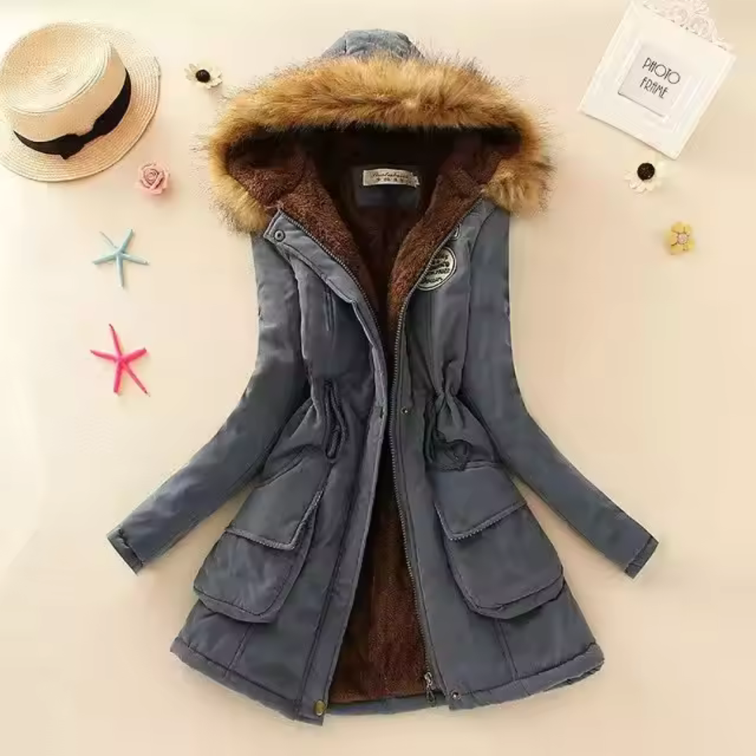 Clarendon Luxe™ | Fleece-Lined Winter Coat