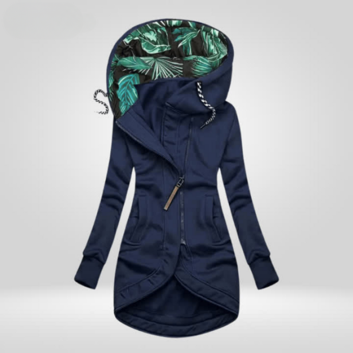 Amara™ | Floral Lined Winter Coat