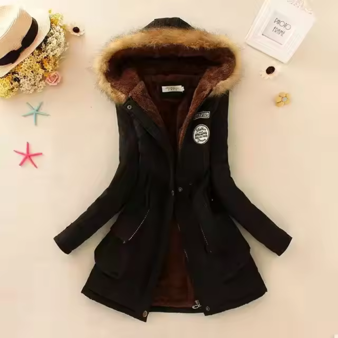 Clarendon Luxe™ | Fleece-Lined Winter Coat