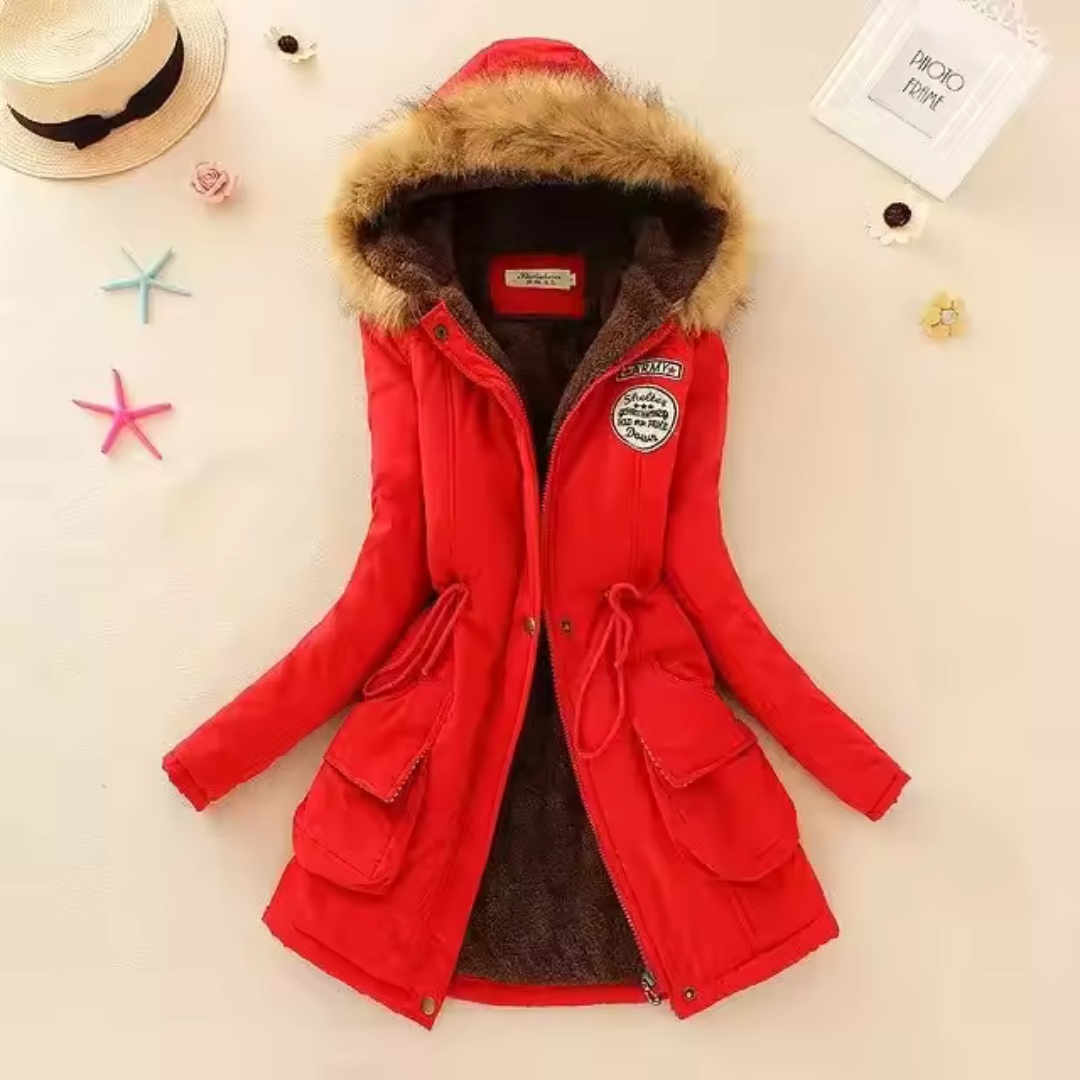 Clarendon Luxe™ | Fleece-Lined Winter Coat