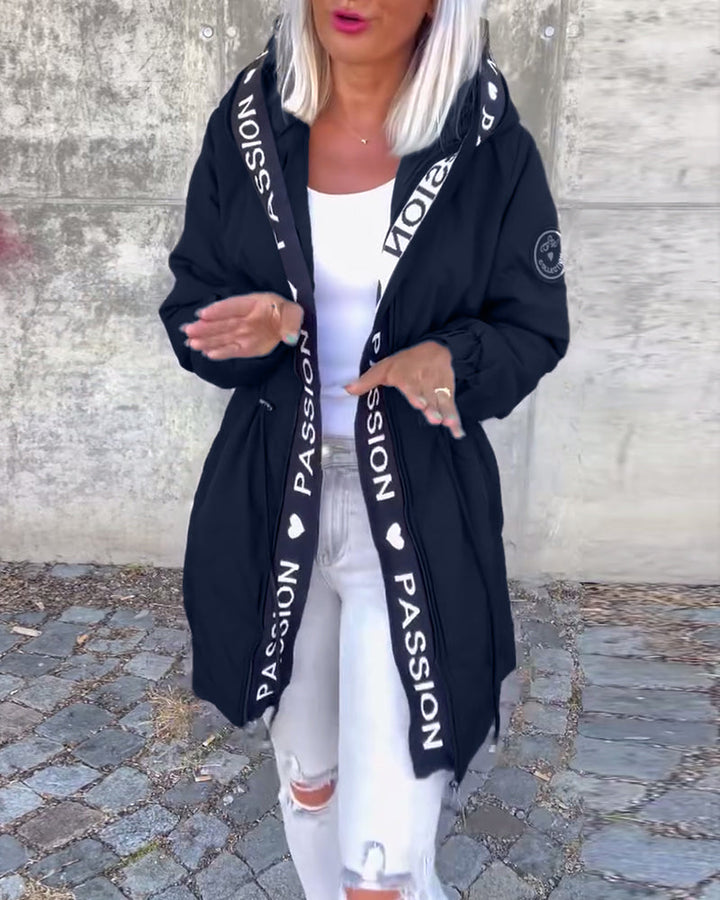 Vierra Luxe™ | Signature Hooded Windbreaker
