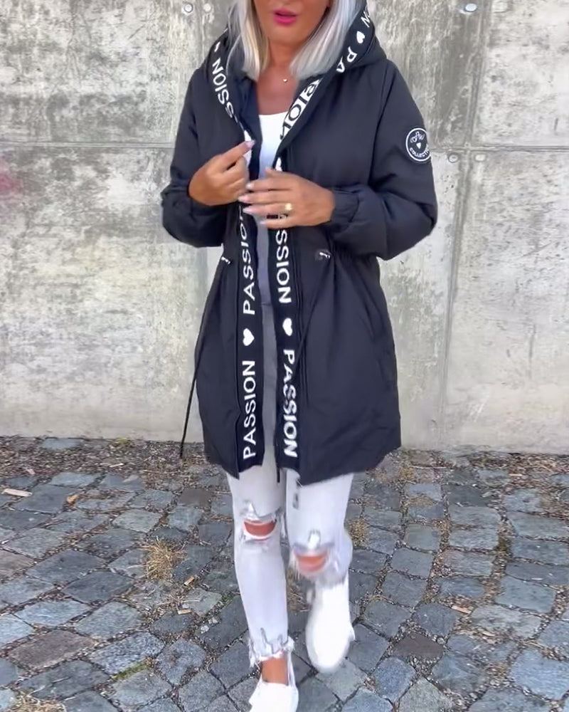 Vierra Luxe™ | Signature Hooded Windbreaker