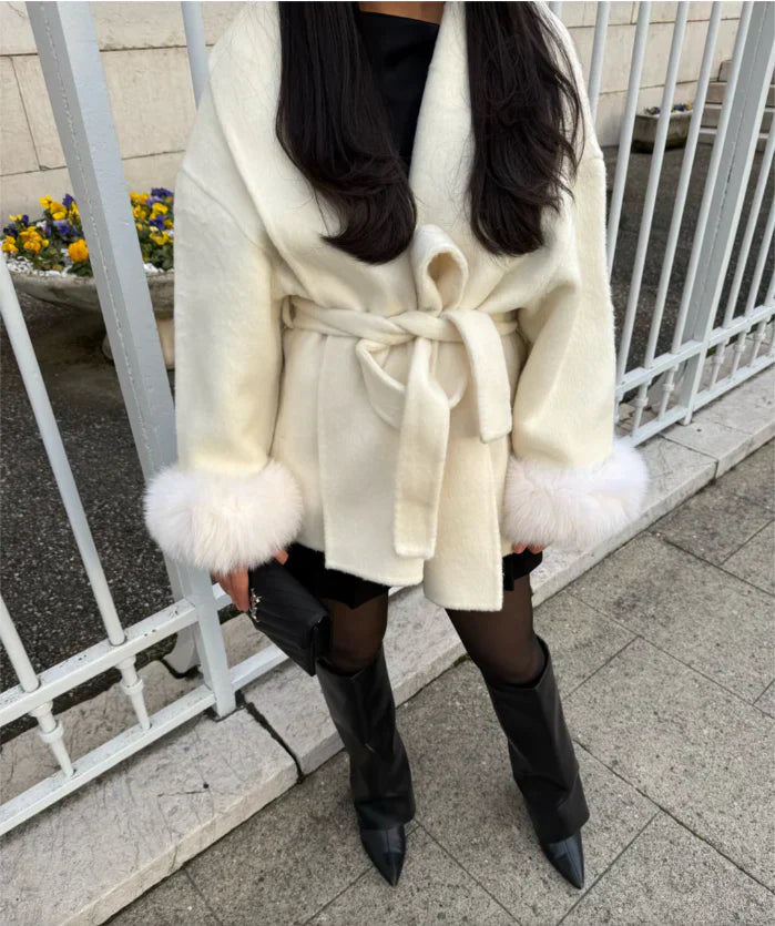 Belgravia™ | Refined Winter Belted Coat