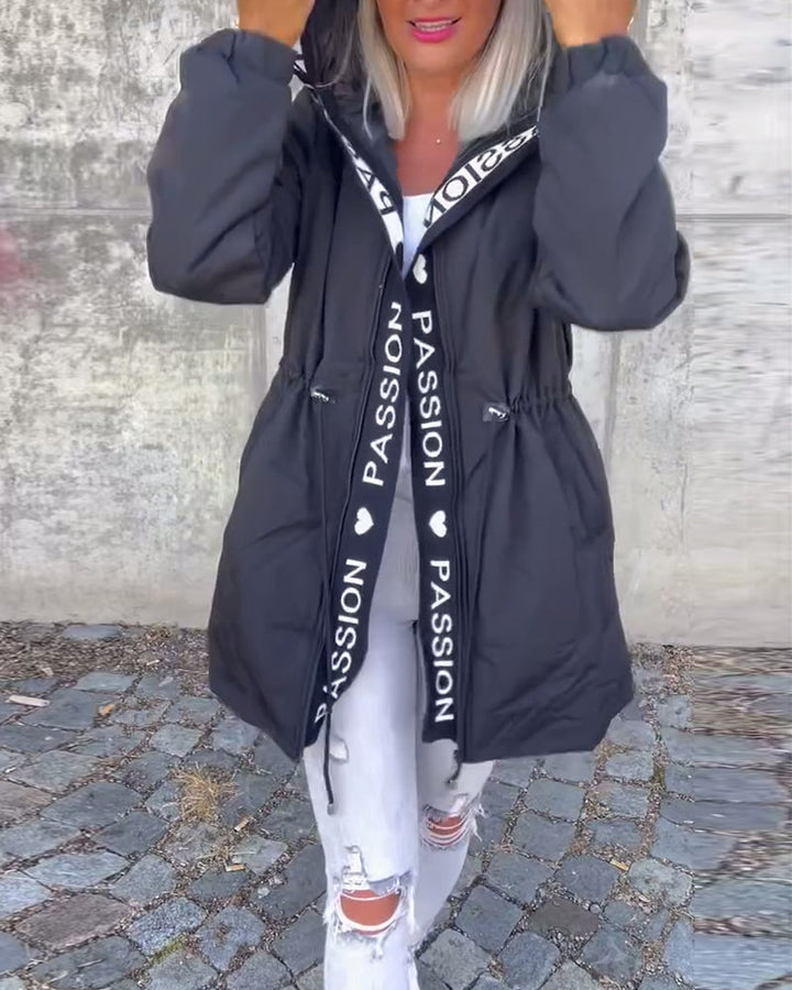 Vierra Luxe™ | Signature Hooded Windbreaker
