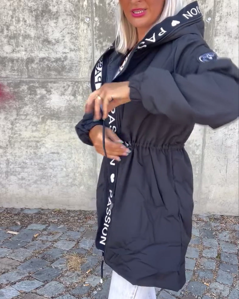Vierra Luxe™ | Signature Hooded Windbreaker