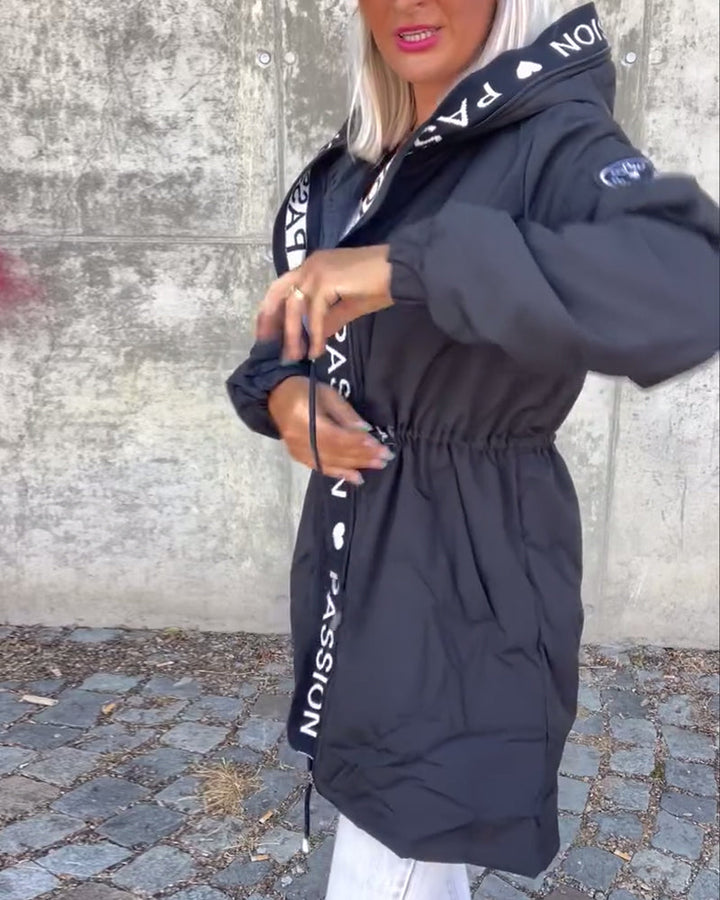 Vierra Luxe™ | Signature Hooded Windbreaker