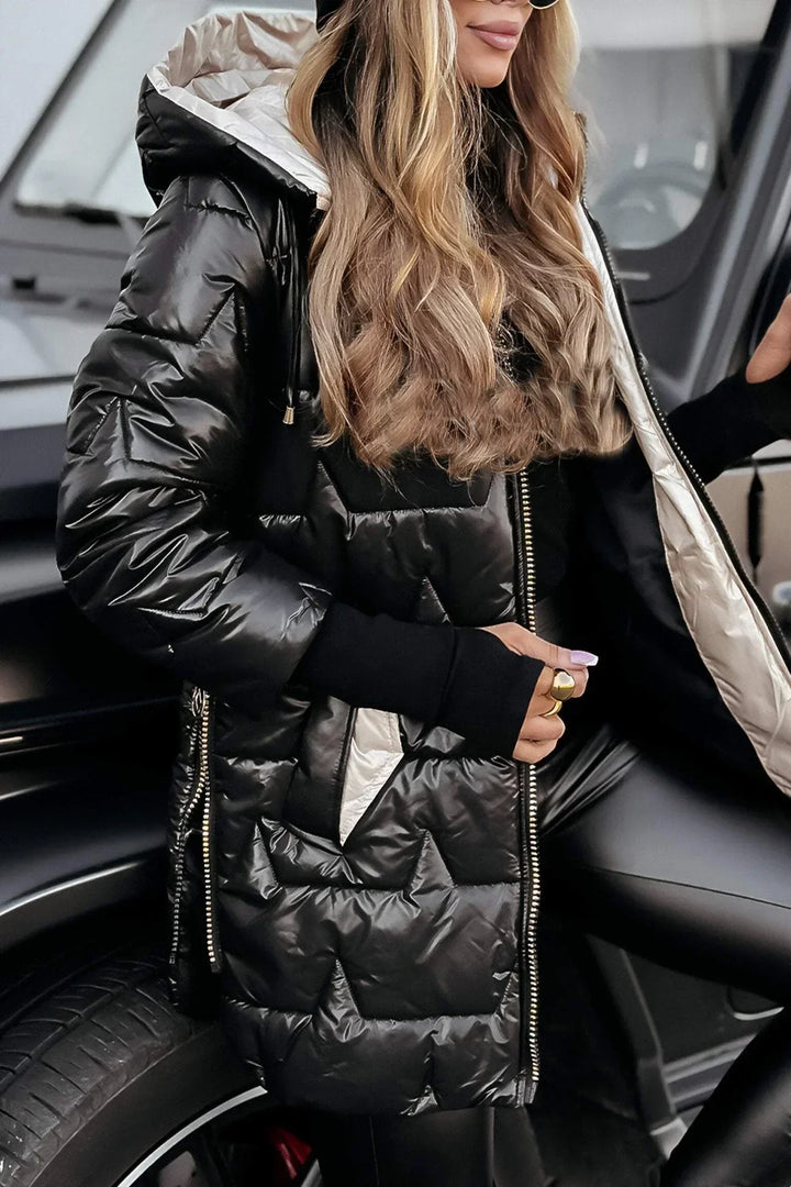 Aurora Luxe™ | Elegant Padded Winter Coat