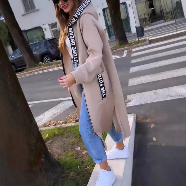 Leslie™ - Long Hooded Sweatshirt🍂